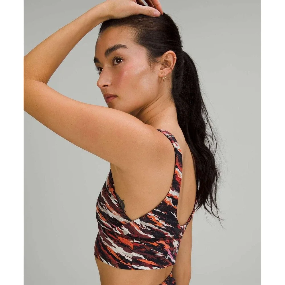 Lululemon Womens Align Reversible Bra Size 6 Tiger Tide Lunar New Year Yoga